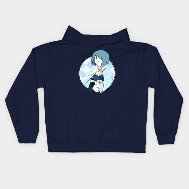 sayaka Kids Hoodie by inkpocket